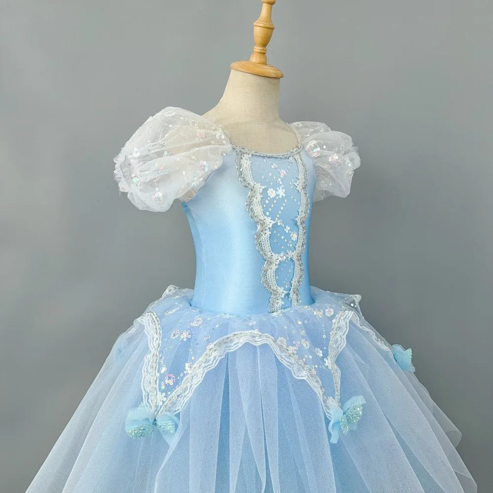 Ballet Dress Tutu Children's Clothing Kids Show Girl Ballet Leotards Vestidos Summer Girls Dresses Baby Outfit Robe Enfant Fille