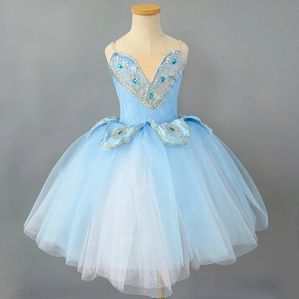 Ballet Dress Tutu Children's Clothing Kids Show Girl Ballet Leotards Vestidos Summer Girls Dresses Baby Outfit Robe Enfant Fille